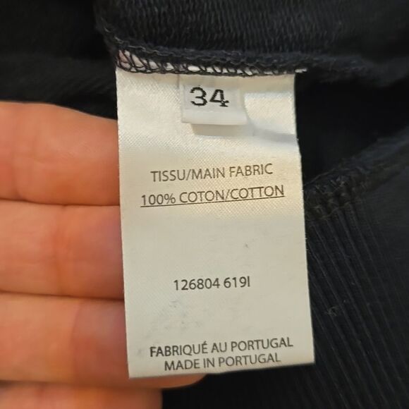 - BALMAIN Crewneck Silver Logo Sweater. Sweatshirt. Size 34 (XS-S) black - Picture 8 of 9